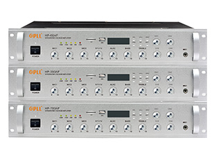六分区音量独立调节MP3功放   HP-60AF/100AF/160AF/180AF/250AF/350AF/500AF/700AF